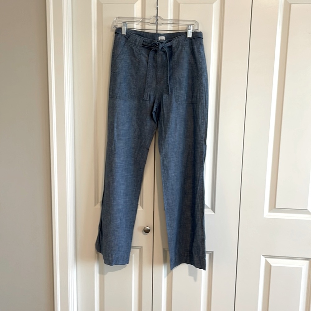 Gap wide leg denim trousers sz 2